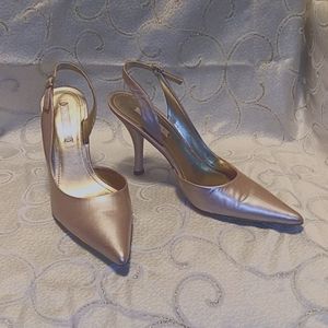 Nine West Jessa Leather Sling Backs